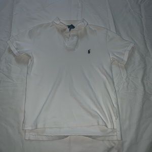 White Polo Kids Collared Dress T-Shirt